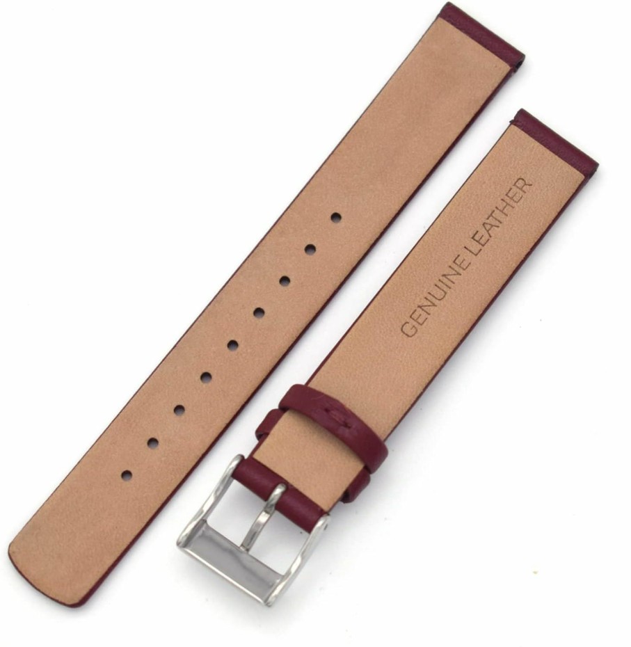 New THEAGE Theage 14Mm Leather Calfskin Women'S Watch Band Straps Replacement For Skagen